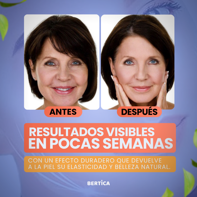 Tiras invisibles con efecto bótox Viyalift antiedad.