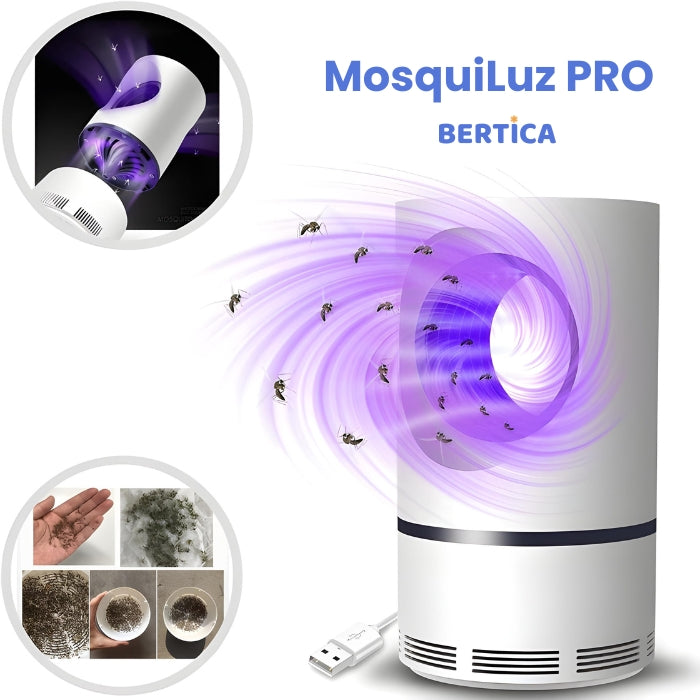 MosquiLuz Pro: Elimina Mosquitos y Purifica tu Hogar [Últimas unidades]