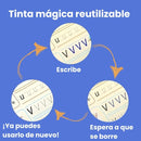 Cuadernos Mágicos de Caligrafía Reutilizables Sank + 1 Bolígrafo con 10 Recambios